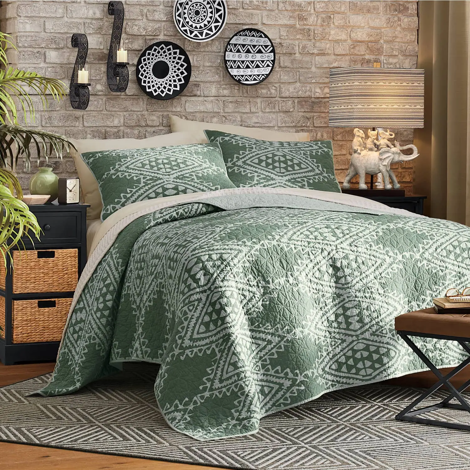 Justina Blakeney Aisha 3-Piece Quilt Set