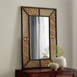 Animal Print Wall Mirror