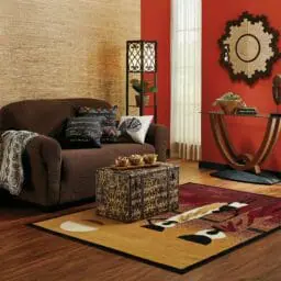 FAMILY ROOM with various décor
