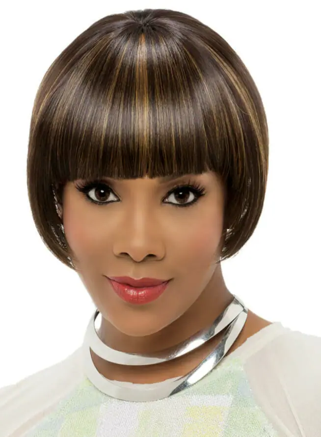 Vivica A. Fox wearing Vivica Fox lucy wig