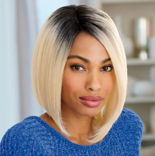 Ashro model wearing Vivica fox Usha wig