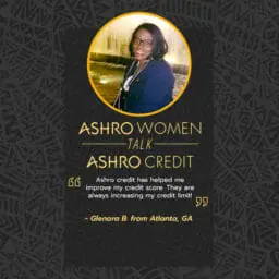 Ashro woman credit quote