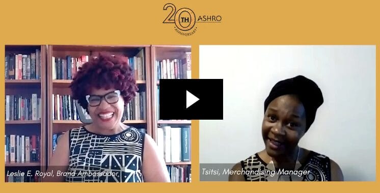ashro anniversary video interview