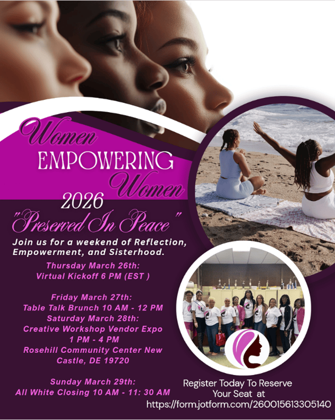 2026 Women Empowerment Conference Flyer