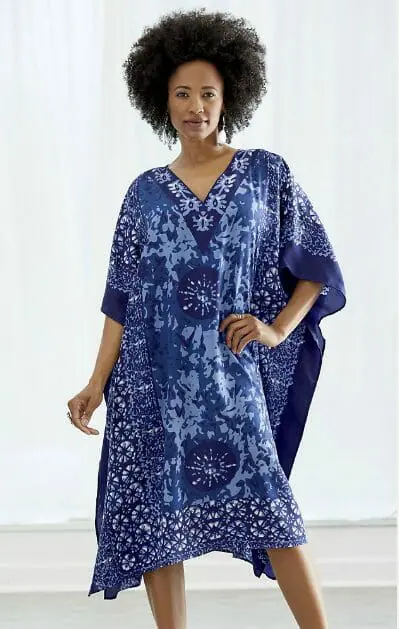 ladies long kaftan