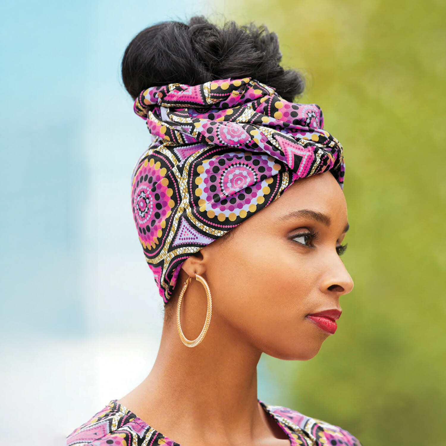 Kamarie Headwrap - Headwrap Styles for Short and Long Hair