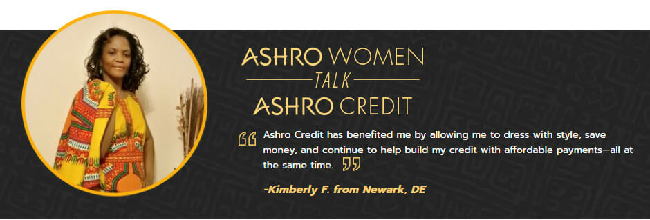 Ashro customer quote on credit