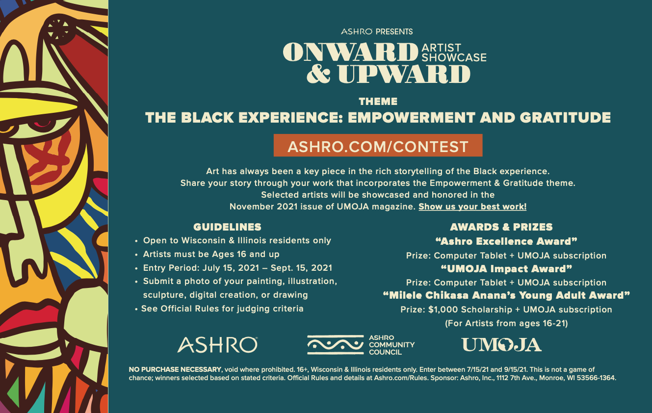 Ashro Artist Showcase Contest-the Black Experience