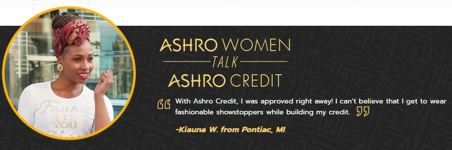 Ashro customer quote on credit 