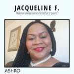 Ashro Woman: Jacqueline F.