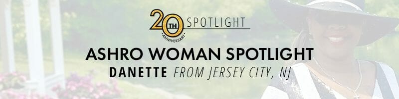 blog post banner talking about a woman named Danette